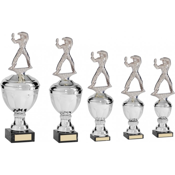 KATA & PATTERNS METAL TROPHY  - AVAILABLE IN 5 SIZES